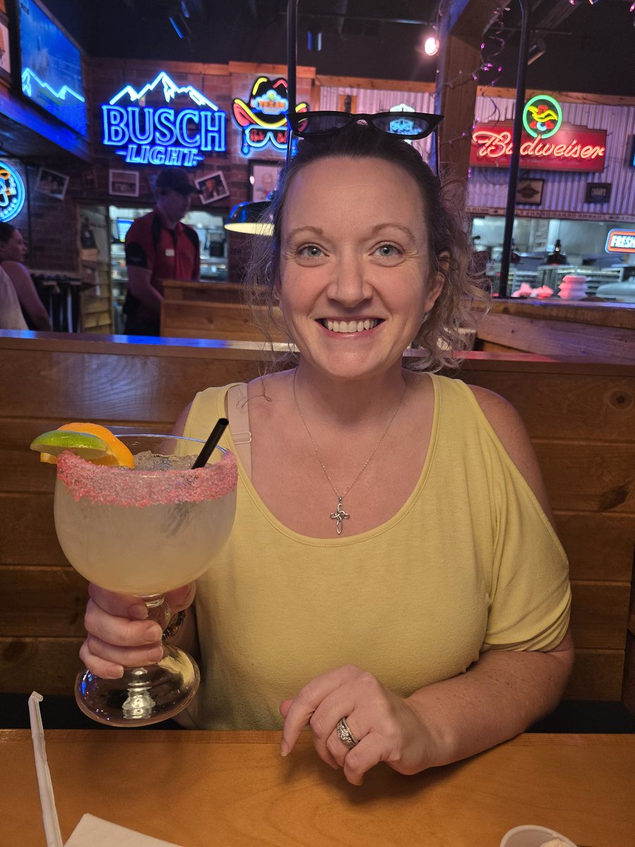 New job celebration for my sweetheart, Kari Caughron ! <a href="/OctaviaRayne/">Kari Foltz</a>