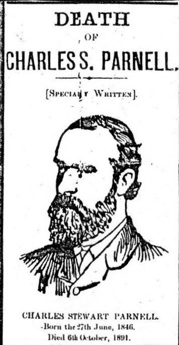 #OTD 6 Oct 1891,Charles Stewart Parnell, the “Uncrowned King of Ireland” died aged 45 from pneumonia at his home at 10 Walsingham Terrace, Hove, UK. Leader of the Irish Parliament Party &amp; one of Ireland’s most important nationalist leaders of the 19th Century 
#Parnell