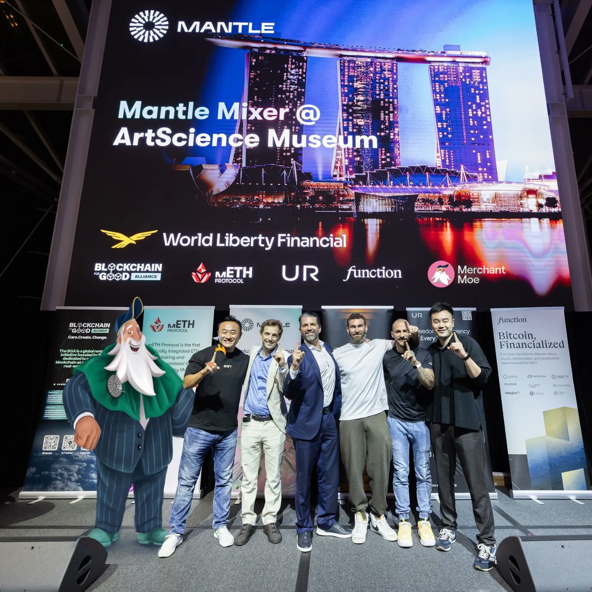 Merchant Moe is the liquidity hub of Mantle Network, and together with Bybit they are building their new vision of onchain trading. 

+ Mantle
+ Bybit
+ UR App
+ World Liberty Financial
+ mETH Protocol
+ fBTC
+ $Moe

Remember this picture.