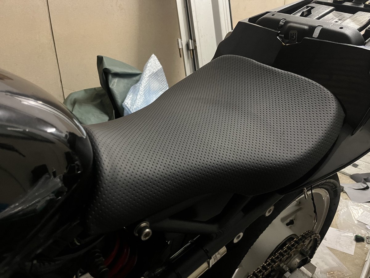 Cell_mon3's tweet image. シート張替終えてから初乗り