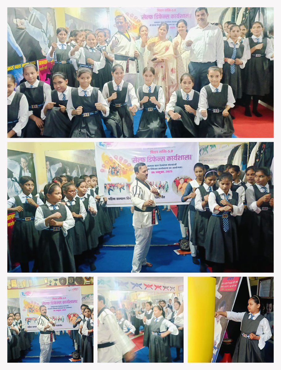 missionshaktif5's tweet image. #Selfdefance #lGCD

*जनपद पीलीभीत
   
दिनांक-06.10.2025, को  बालिकाओं की सुरक्षा, सम्मान एवं स्वावलंबन हेतु 90 दिवसीय “मिशन शक्ति” फेज 5.0 के विशेष अभियान के अंतर्गत *सेल्फ डिफेंस कार्यशाला का आयोजनI
@UPMahilaKalyan @CMOfficeUP @UPGovt