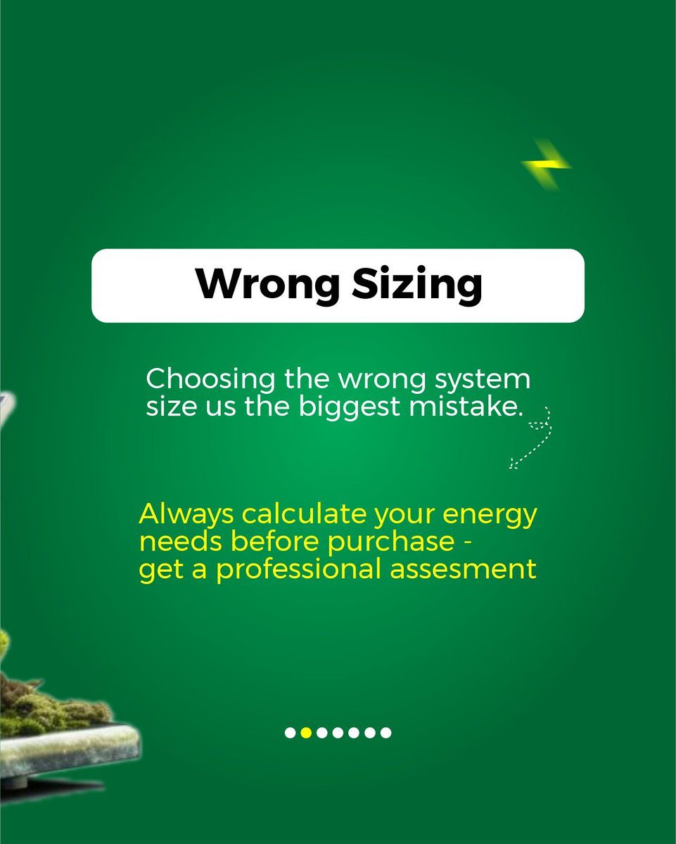 360greenie's tweet image. Thinking of going solar? Avoid these 5 common mistakes 👇

1. Wrong system size

2. Cheap panels 😬

3. Ignoring batteries

4. Poor installation

5. No warranty

At 360Greenie, we help you shine smart — not struggle later. 🌞
#SolarTips #360GreenieExplains #GoSolarNaija