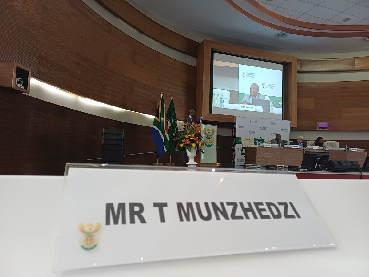 We have convened a <a href="/g20org/">G20 South Africa</a> Pan-African Trade &amp; Investment Conference <a href="/DIRCO_ZA/">DIRCO South Africa</a> in partnership with Sanlam Alliance...

Topic : Africa's role in Global Economic Governance: Boosting SME Competitiveness De-risking Investment in Africa 🌍