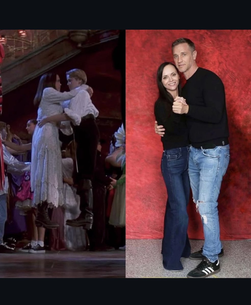 El ‘reunión’ más esperado para los fans de ‘Casper’: Christina Ricci y Devon Sawa recreando el baile de Halloween de hace 30 años ❤️❤️❤️