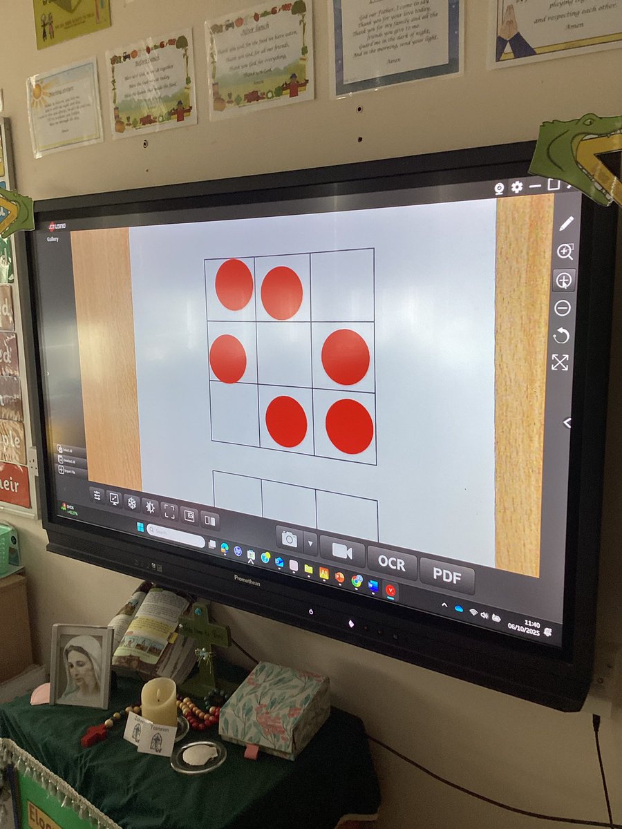 HolyFamilyYear2's tweet image. Mastery Maths this morning. Our focus is 6! 6 or not 6 🔴🔴🔴🔴🔴🔴 #MasteryMaths #MathsHFB10 #WeLoveMaths