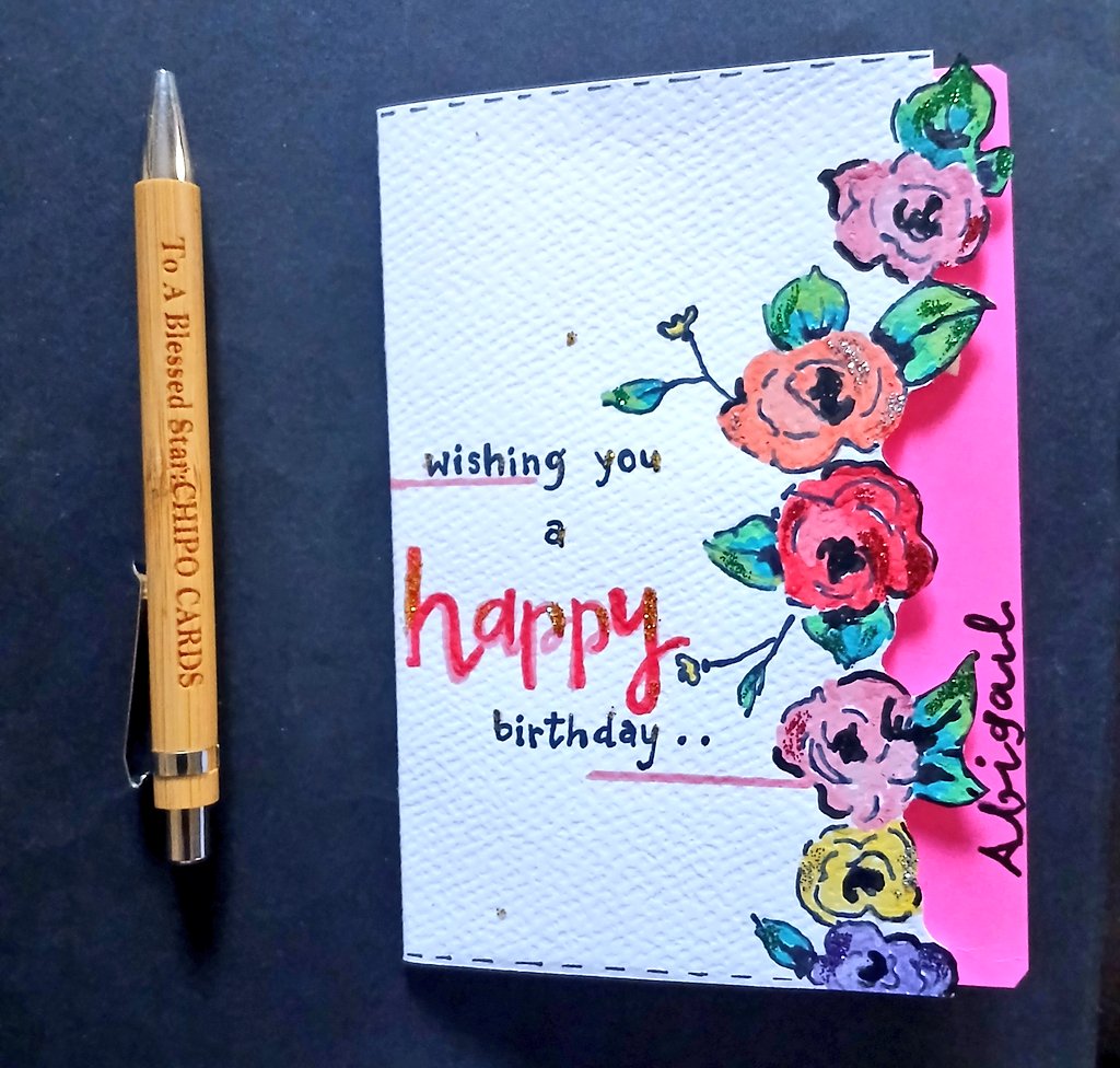 chipocards's tweet image. The season of ♎️ Libras if you follow horoscopes 🤓..  Happy birthday to all October born babies..
#harare #cards #handmade #traditionalart #handwritten #greetingcards #handmadewithlove #libraseason