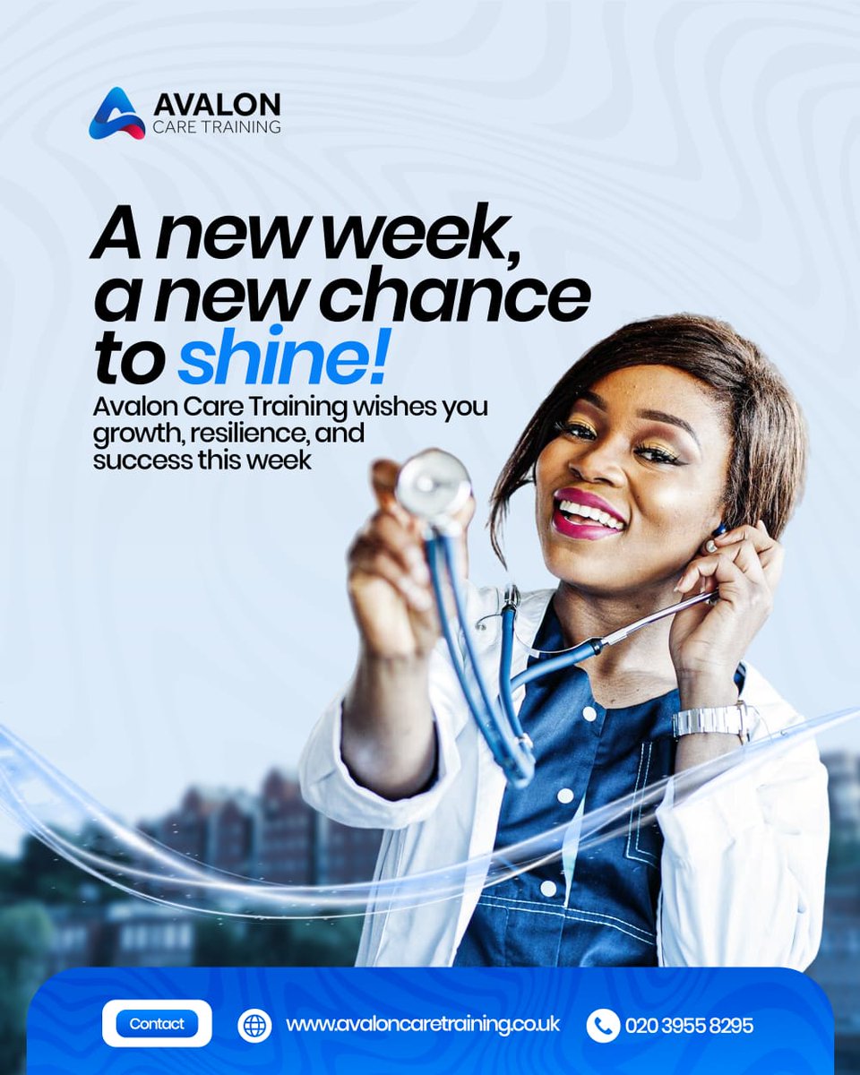 avalontraining_'s tweet photo. A new week, a new chance to shine ✨
Step forward with confidence — you’re built for greatness!
📞 020 3955 8295 | 🌐 https://t.co/rtDaShFP5F | ✉️ info@avalon.co.uk
#AvalonCareTraining #MondayMotivation #ShineThisWeek https://t.co/CgA4g5hY0O