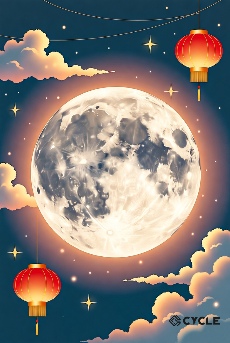Happy Mid-Autumn Festival! 🌕 

May the full moon bring you harmony, happiness, and success. 

Cycle Network wishes everyone a joyful and prosperous festival!