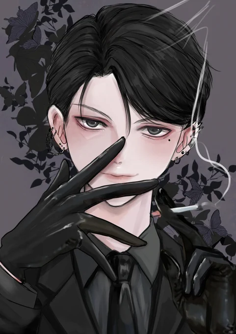 黒い捜査一課の刑事さん #oc