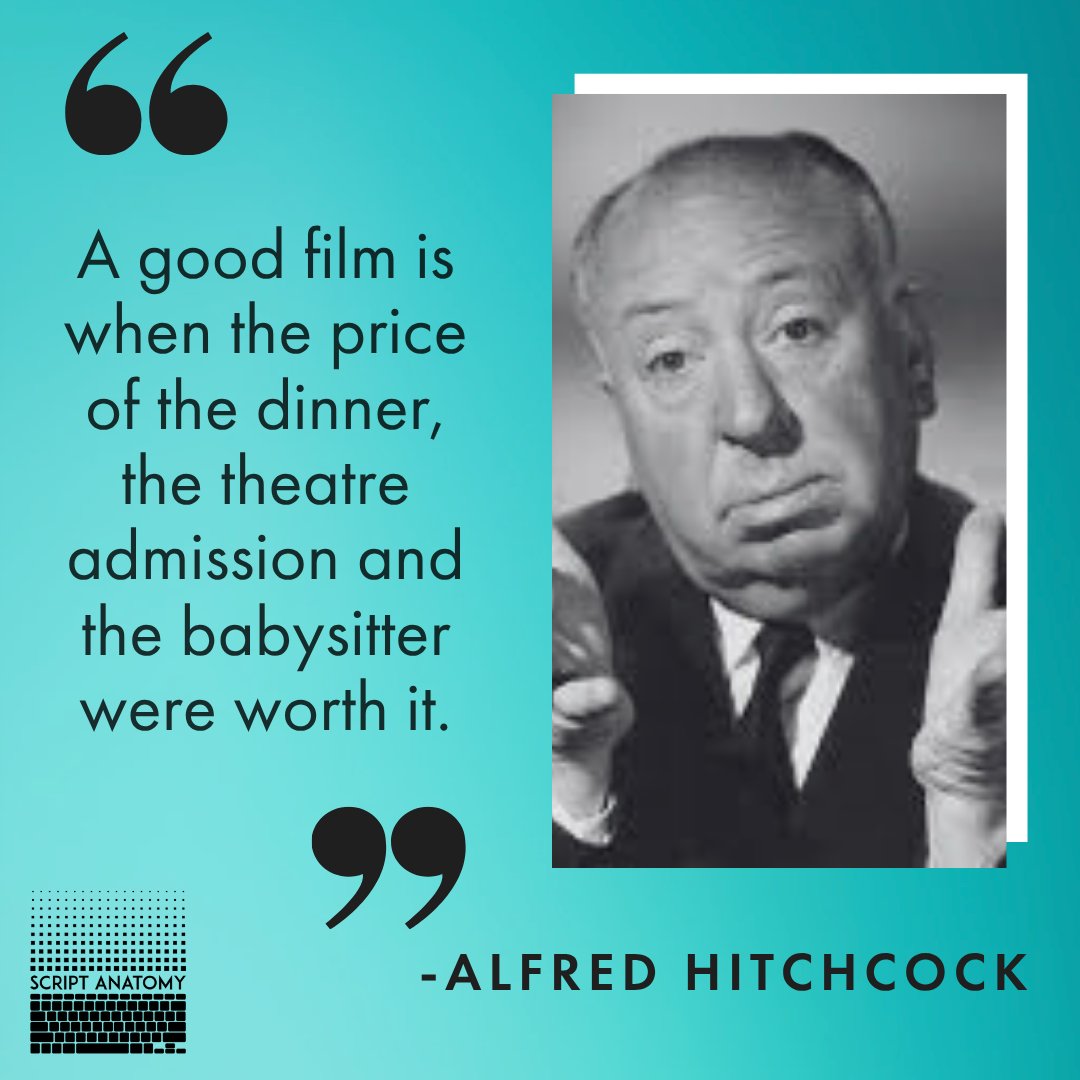 ScriptAnatomy's tweet image. A truly great film isn’t just entertainment; it’s an experience that makes you forget the time, the money, and everything else happening around you. What’s the last film that gave you that “worth it” feeling?

(Link in bio for full class calendar)

#ScriptAnatomy #Screenwriting