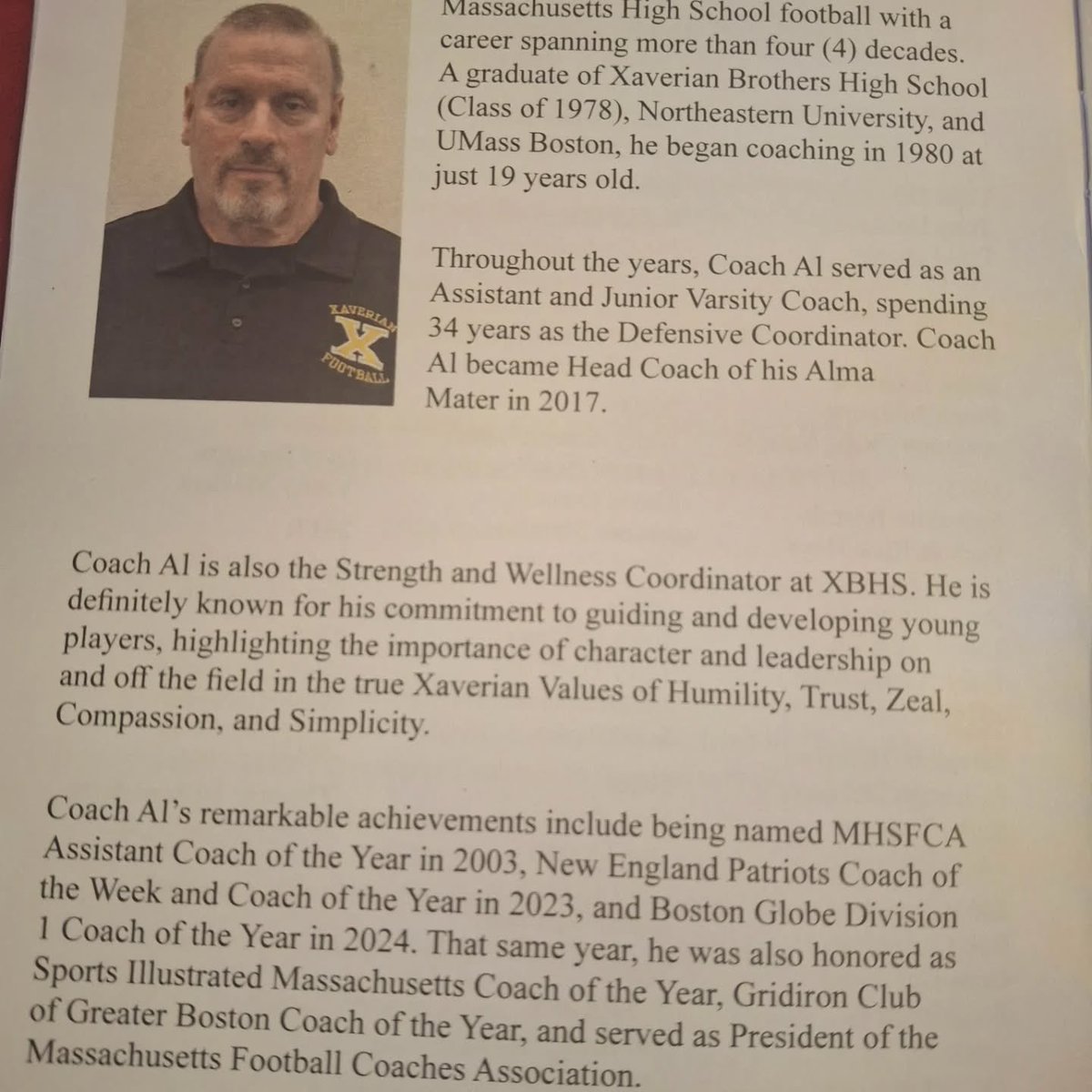 Congrats to our very own Coach Fornaro on his induction to the National Italian American Sports Hall of Fame!! 🇮🇹🏈

A well deserved honor!