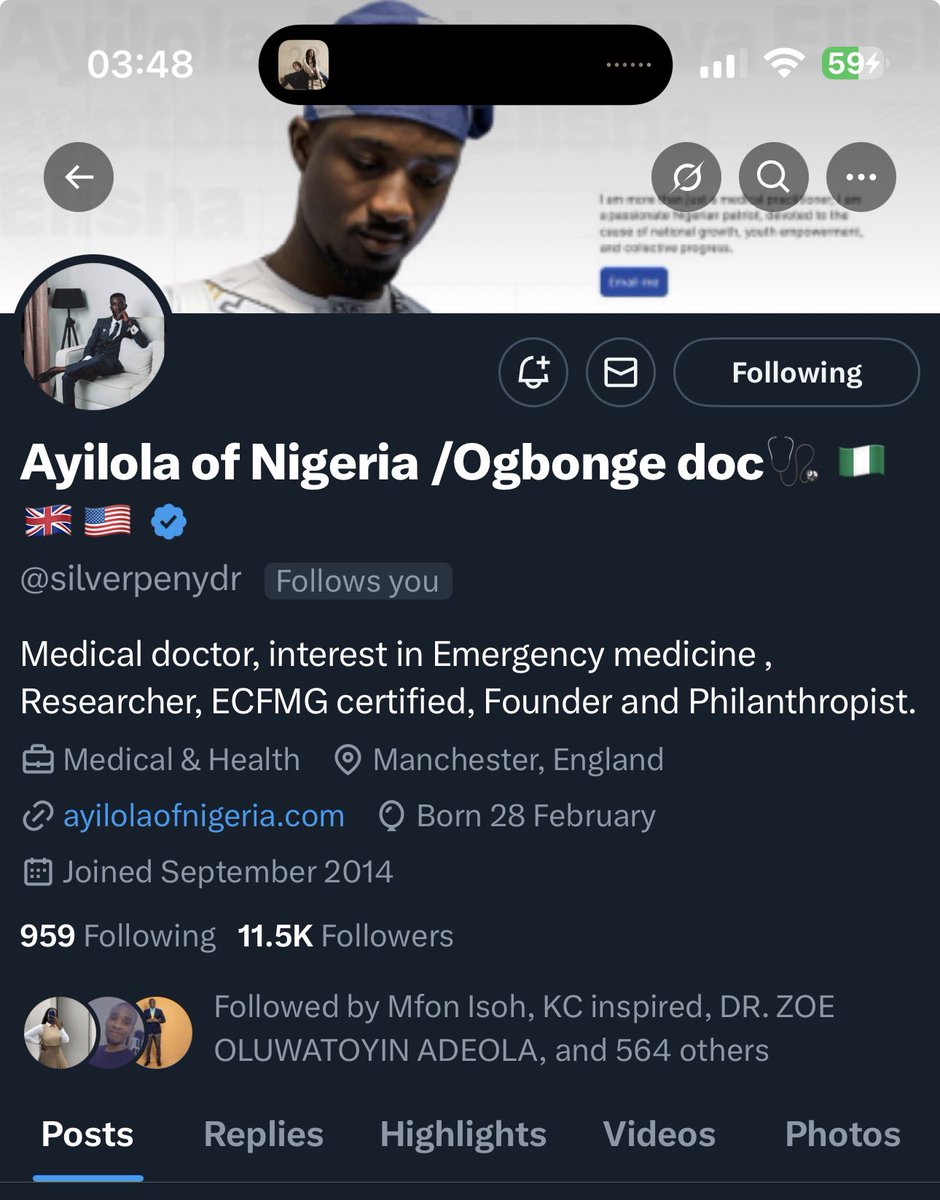 My people, Money is about to be dropped for y’all. 

Another GIVEAWAY to be shared. 

All you need to do is follow <a href="/silverpenydr/">Ayilola of Nigeria /Ogbonge doc🩺 🇳🇬 🇬🇧🇺🇸</a> 🔥

Another day for my mutuals to flex on some naira ❤️🙏🏾

KINDLY REPOST &amp; FOLLOW HIM ASAP!!! 

Let’s take this man to 20k ✅