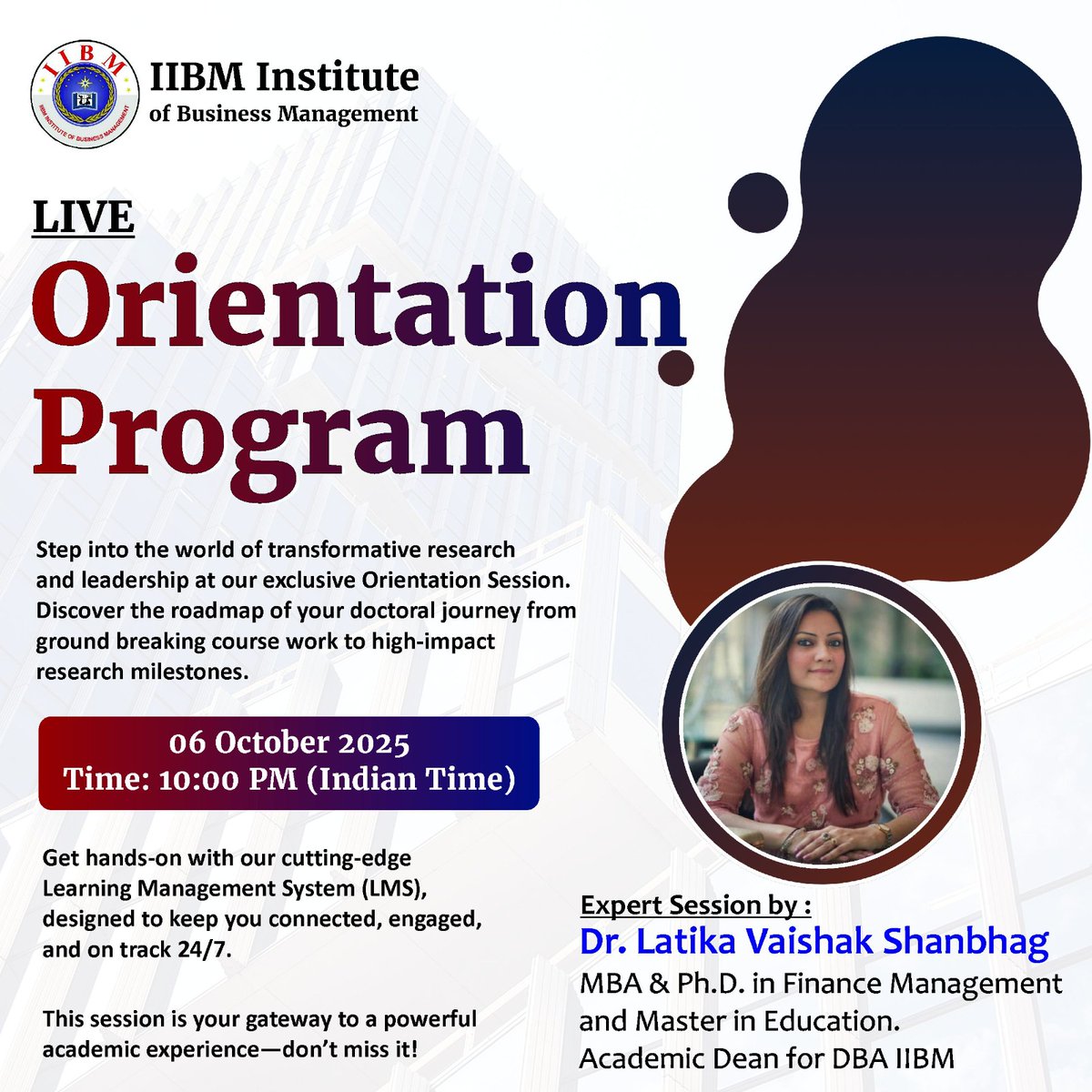 IIBM Institute of Business Management tweet media