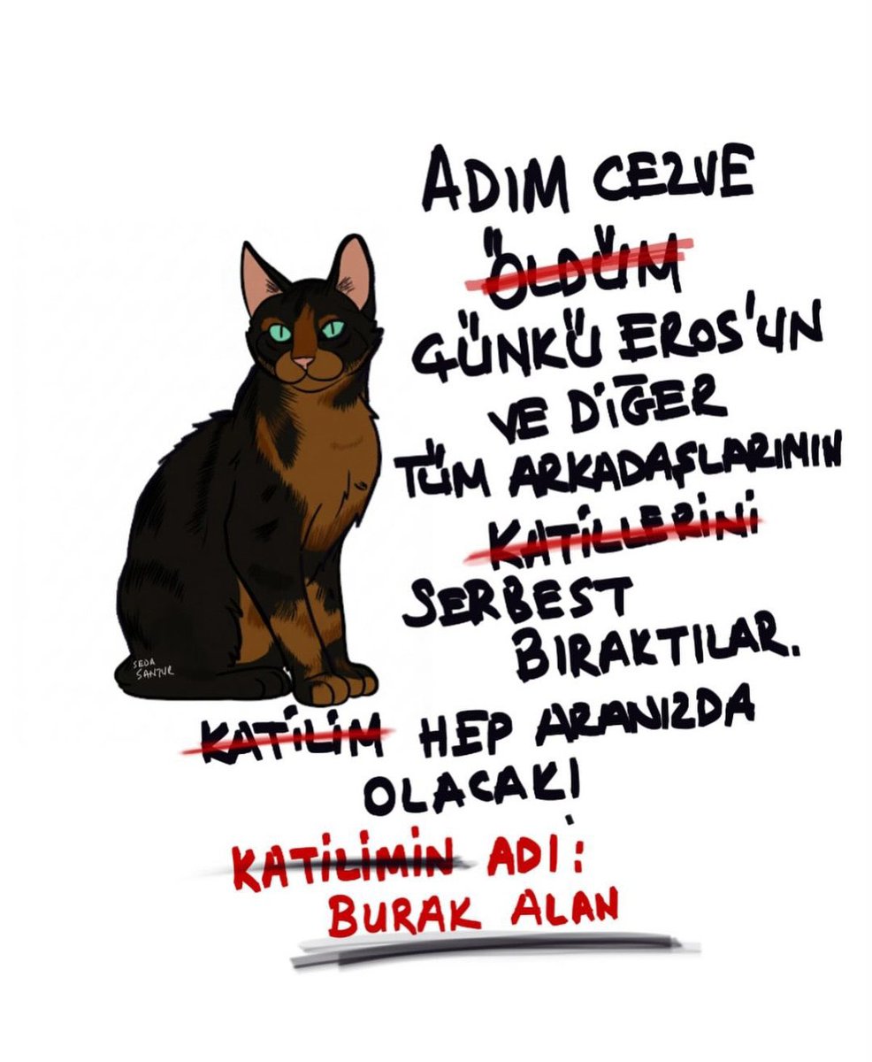 Bakan <a href="/yilmaztunc/">Yılmaz TUNÇ</a> sırf düşünce ifade ettikleri için eleştiri yapanların ters kelepçe ile alındığı Türkiye'de hayvanları koruma kanunu kapsamında hayvanı katleden katilin delil ve ikrarını göz önünde bulundurup bir kez bile olsa işlediğini gösterin bize.
#CezveİçinAdalet