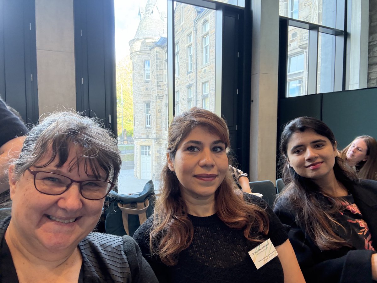 <a href="/GuinnLab/">The Guinn lab</a> MSc students and <a href="/BarbaraGuinn1/">TheChattyScientist</a> are attending the UK Endometriosis Networking Event in Edinburgh. The weather today is gorgeous and we are soaking ourselves in all things #endometriosis #EndoNet2025 ⁦<a href="/UniOfHull/">University of Hull</a>⁩ ⁦<a href="/FacHealthHull/">Hull Health Sciences</a>⁩ ⁦<a href="/HullBiomed/">Hull Biomed</a>⁩