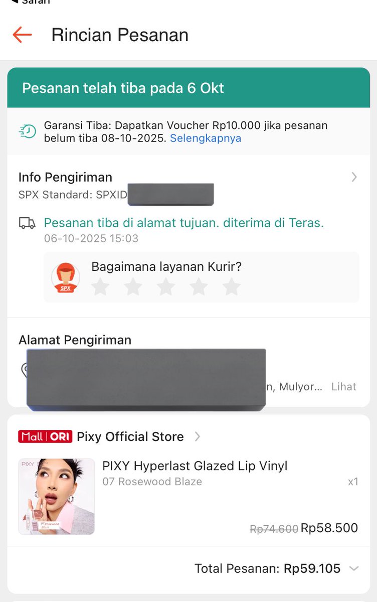 FinallySundayID's tweet image. WTS Pixy Lip Vinyl Rosewood Blaze

Baru aja sampe, cuma di swatch sekali ternyata ga cocok.
45K aja nego, bisa oren!