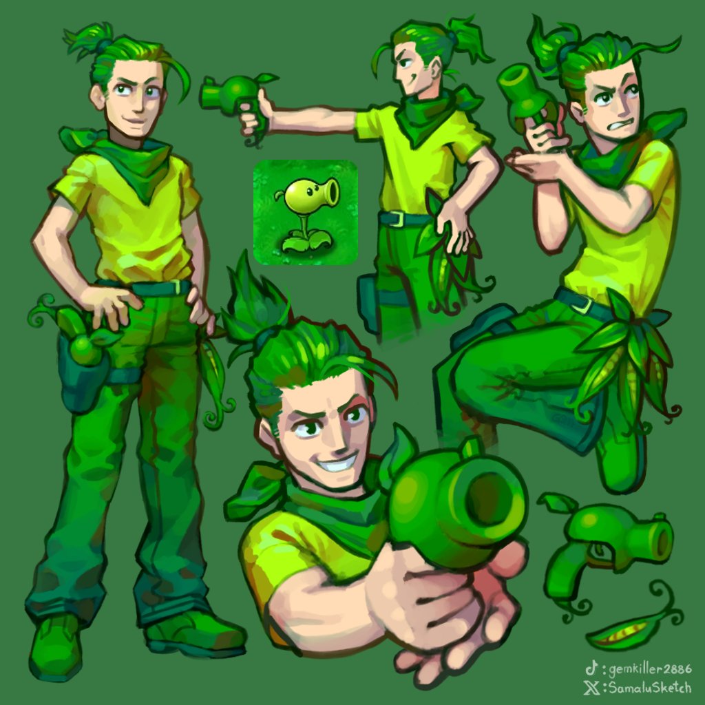 colored the rest of the doodles on peashooter

#plantsvszombies #pvz #pvzfanart #art