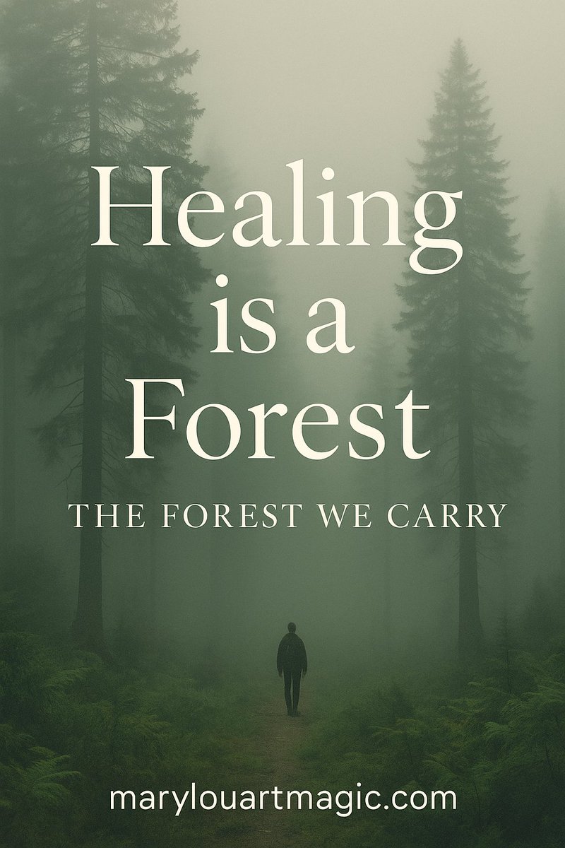 marylouArtMagic's tweet image. Healing is a Forest | The Forest We Carry
Like trees growing from loss, healing takes time and roots. 🌿 The Forest We Carry blends poetry and nature into words that breathe. marylouartmagic.com
amazon.com/dp/B0FTSGX4Q2
#poetrylovers #poetrycommunity #literaturereviewhelp