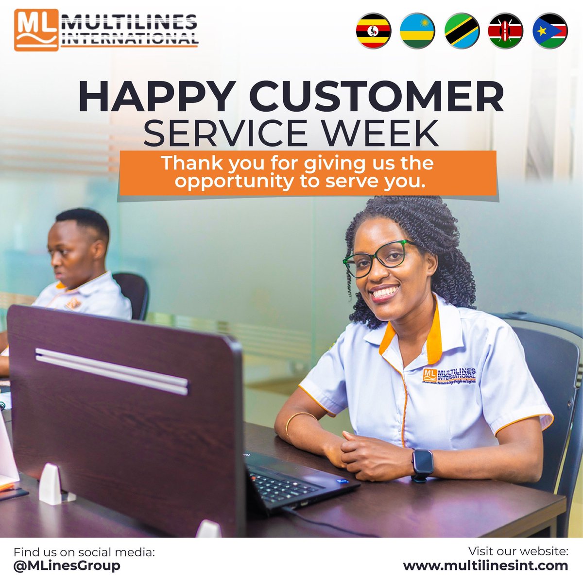 This week, we’re turning the spotlight where it truly belongs: our incredible customers.

You are the reason we strive to deliver excellence every single day. You trust us with your shipments, and that is a responsibility we never take for granted.

Thank you and Happy Customer