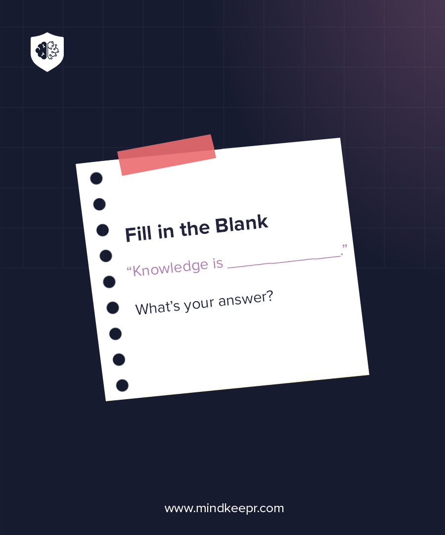 MindkeeprAI's tweet photo. Let’s hear your take! 💡 Complete the phrase.”
Drop your answer in the comments 👇

#AudienceEngagement #Mindkeepr #KnowledgeCommunity #WorkplaceCulture https://t.co/YVxiKKEKqw