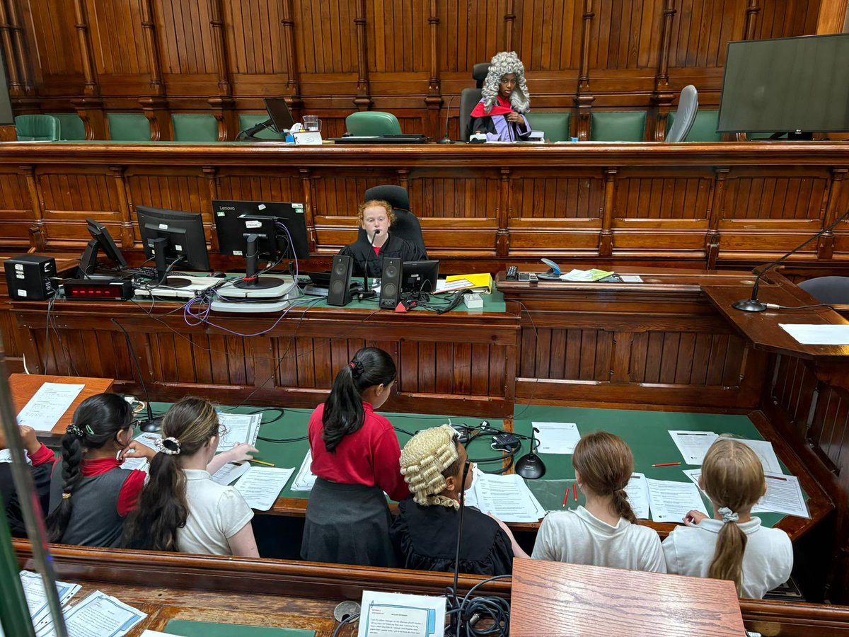 stwilfshulme's tweet image. Year 6 were fascinated by their recent visit to the Court House in Manchester @RCSalfordEd