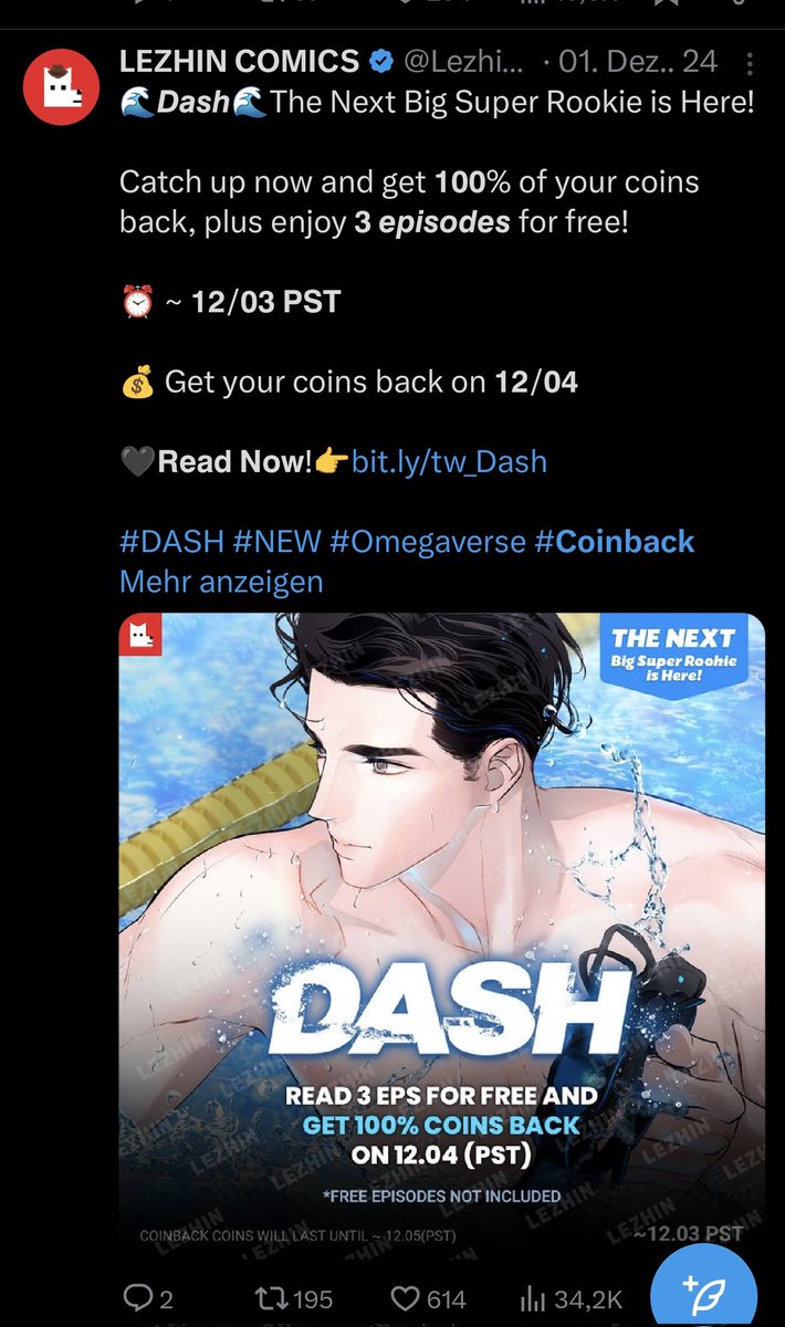 greenmango94452's tweet image. I mean look, I just looked for #coinback in Lezhins Twitter history and the last time was December 2024. There were SO many deals omg. 
I could cry.