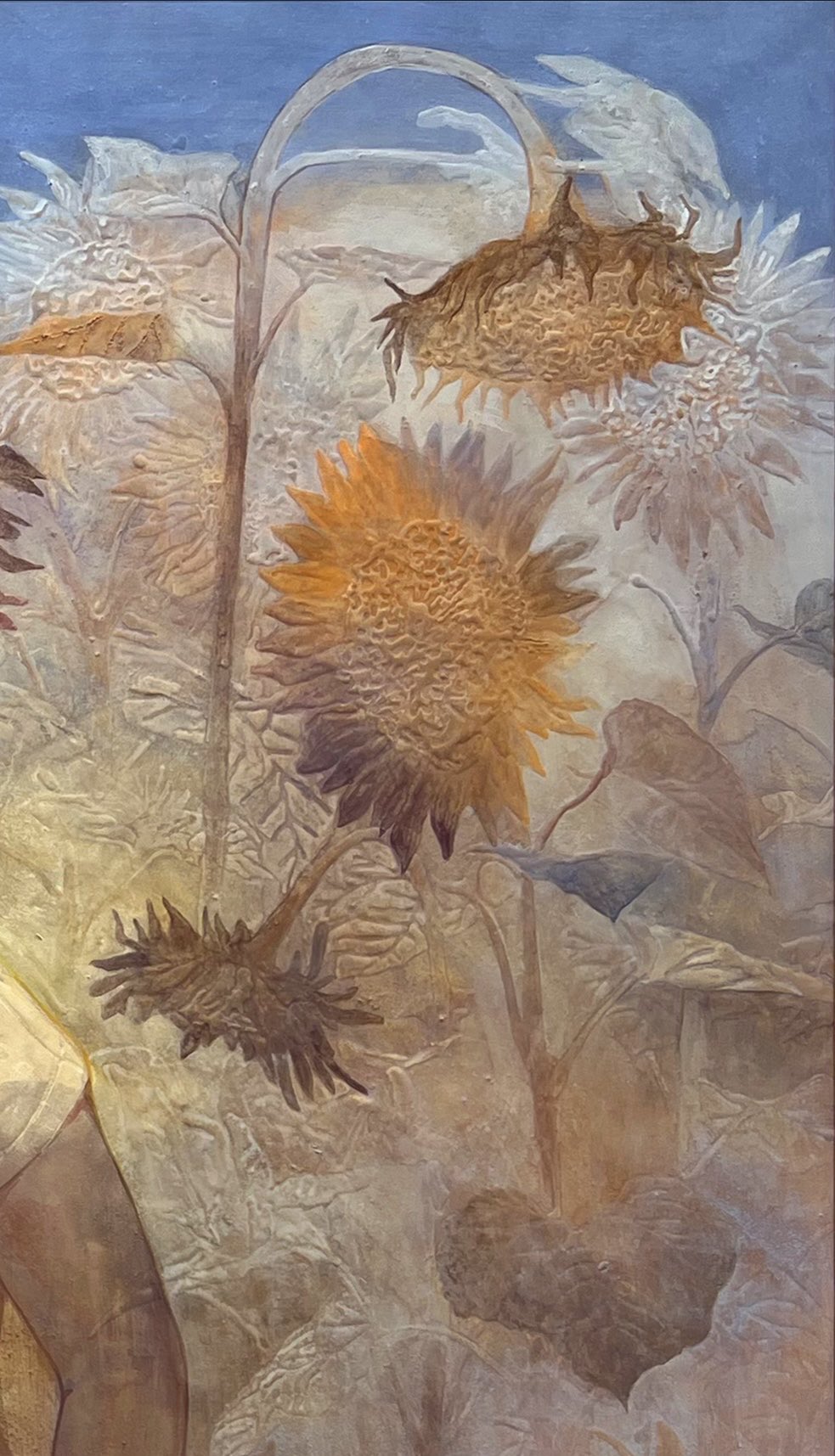 星骸回収员(日本画、岩絵具) 星骸回収员(日本画、岩絵具) 星骸回収员(日本画、岩絵具)