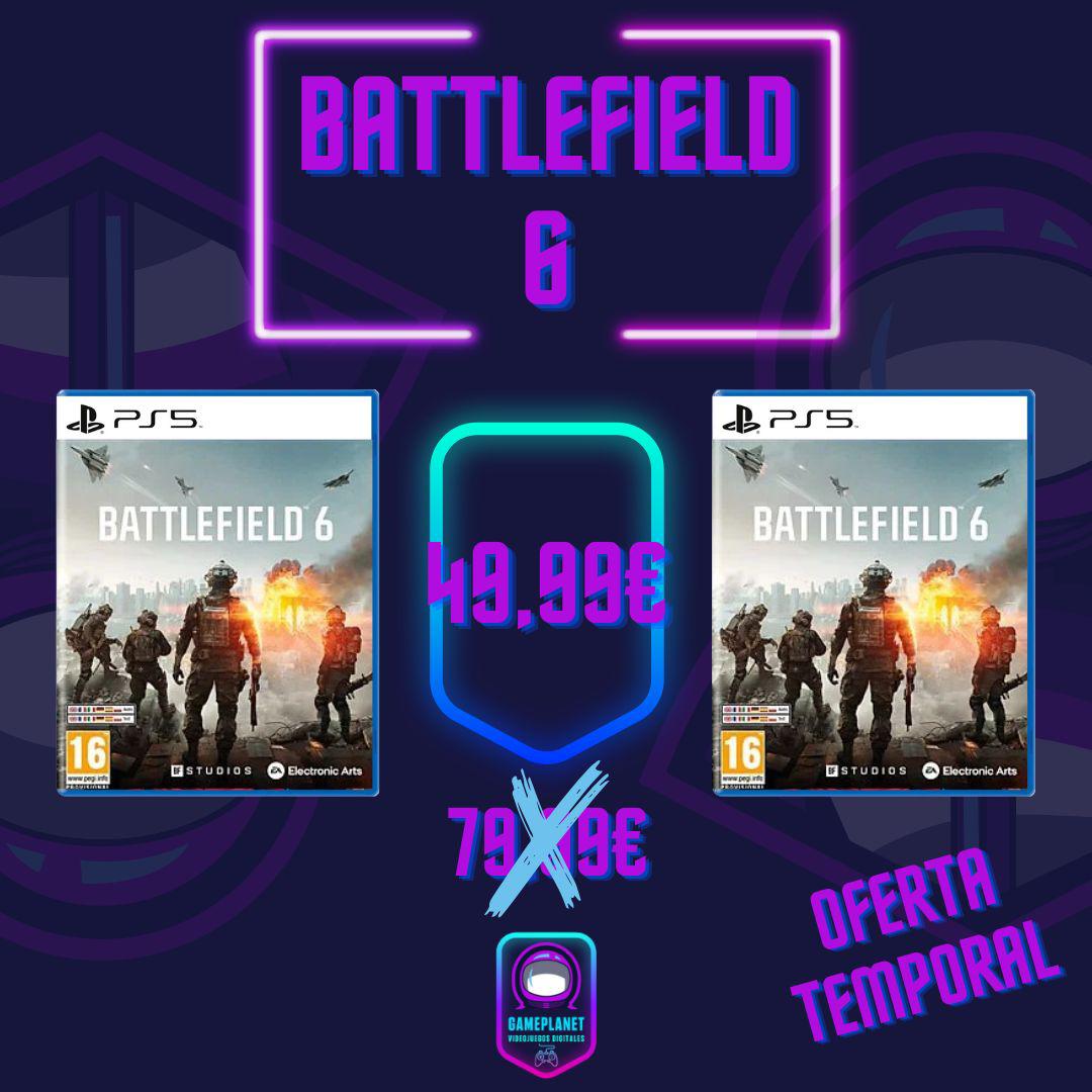 ¡MEGAOFERTA TEMPORAL! ⚔️ ⚔️ ⚔️

Pagas 49,99€ y... ¡Nada más! 😍

BATTLEFIELD 6 ⚔️
Juego completo 🎮
En Castellano 🇪🇦
Oficial y con garantía ✅
Enlace a la web 👇 👇 👇

gameplanetps.com/checkout/88

Preguntas o pedidos por Mensaje 📩
#battlefield #playstation5