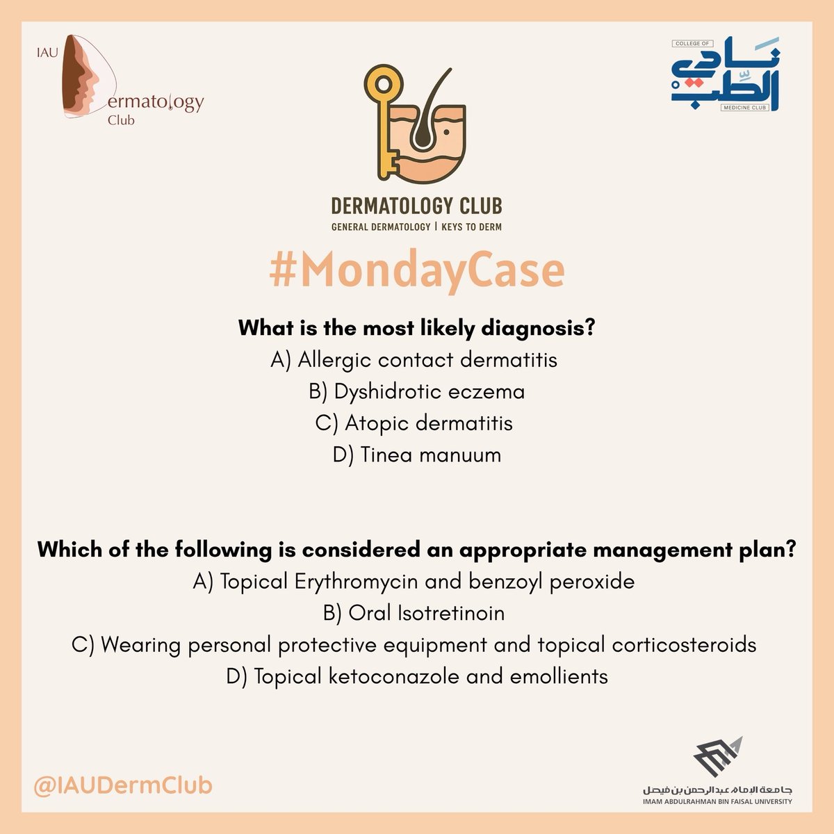 Dermatology Club tweet media