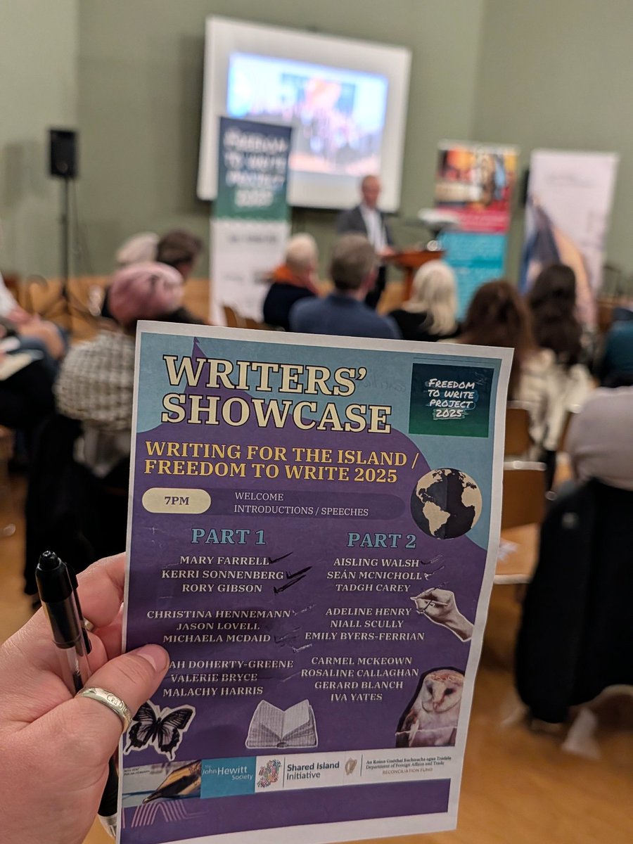 FreeToWrite2024's tweet image. What a venue and what an evening!
@The_JHS @PENIreland @IrishGeorgian @HurchinHome @A_L_Henry