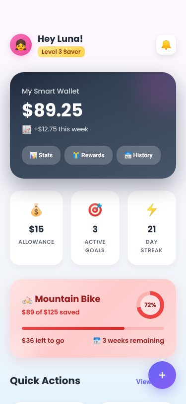 codalee_06's tweet photo. @AmenaiSabuwala SmartSprout – a fun budgeting app that helps kids learn money management through play!
Kids can set goals, save smartly, and track progress while parents guide and approve safely.
Making seamless finance fun, safe &amp; educational for the next generation 💚@AmenaiSabuwala #moonchild https://t.co/Fsoo24YCaz