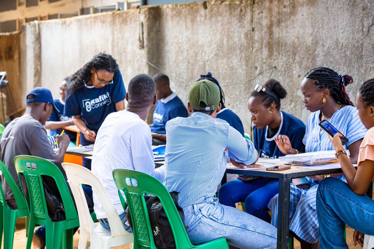 ENUorg's tweet photo. We witnessed how shared stories spark change &amp; build stronger communities. 💛
Grateful to Eligu Ronald for the invite &amp; @MoniePhotography for capturing the magic. 📸✨@TouchTheSlumUG 

#ENUOrg #TouchTheSlum #StorytellingForChange #CommunityImpact #RafikiConnect #Uganda https://t.co/D2RSoIE2yn