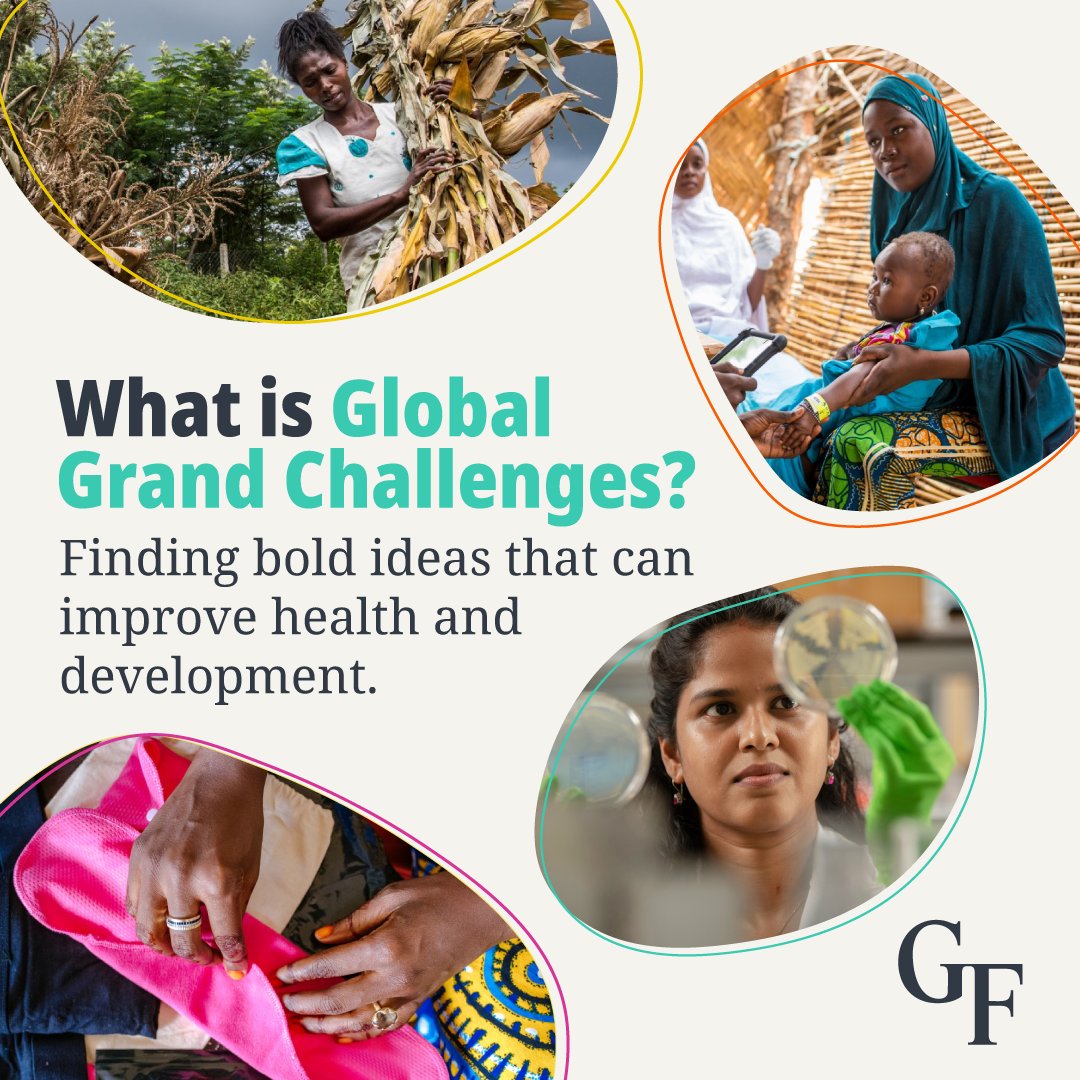 GatesAfrica's tweet photo. What are the Gates Foundation #GrandChallenges? 🌍
It's a global effort to spark bold ideas that improve health and development, from vaccines to smarter nutrition.
Stay tuned as leaders and innovators gather at this year’s meeting to share progress and chart the way forward.
Learn more 👉 https://t.co/Lw5vAejLB1
#GlobalHealth #InnovationForImpact