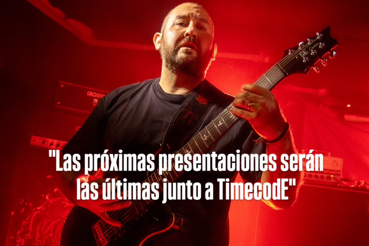 TimecodeChile's tweet image. “Los eventos programados en Los Andes, Valparaíso y Santiago serán los últimos que realizaré junto a TimecodE, cerrando de manera indefinida un capítulo que ha marcado mi historia y mi forma de entender la música".
Comunicado instagram.com/p/DPcmariDYo4/…