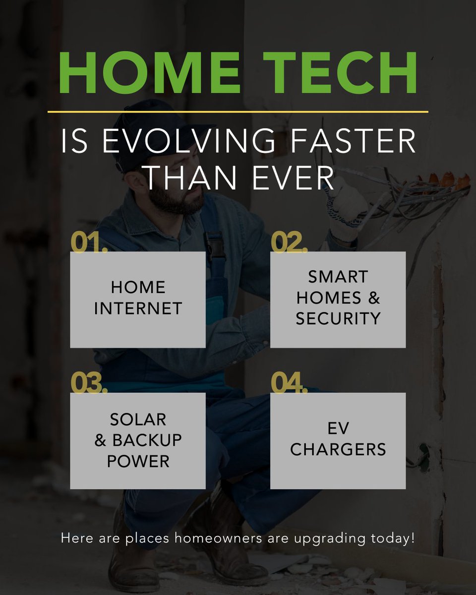wire_and_cable's tweet image. ⚡ Home tech is evolving faster than ever. Is your home keeping up? Stay ahead and shop the cords and cables you need today 👉 Shop now hubs.ly/Q03Jrw2S0
#HomeTech #SmartHome #SolarPower #EVChargers #HomeInternet #ElectricalSolutions #FutureReady #WireAndCable