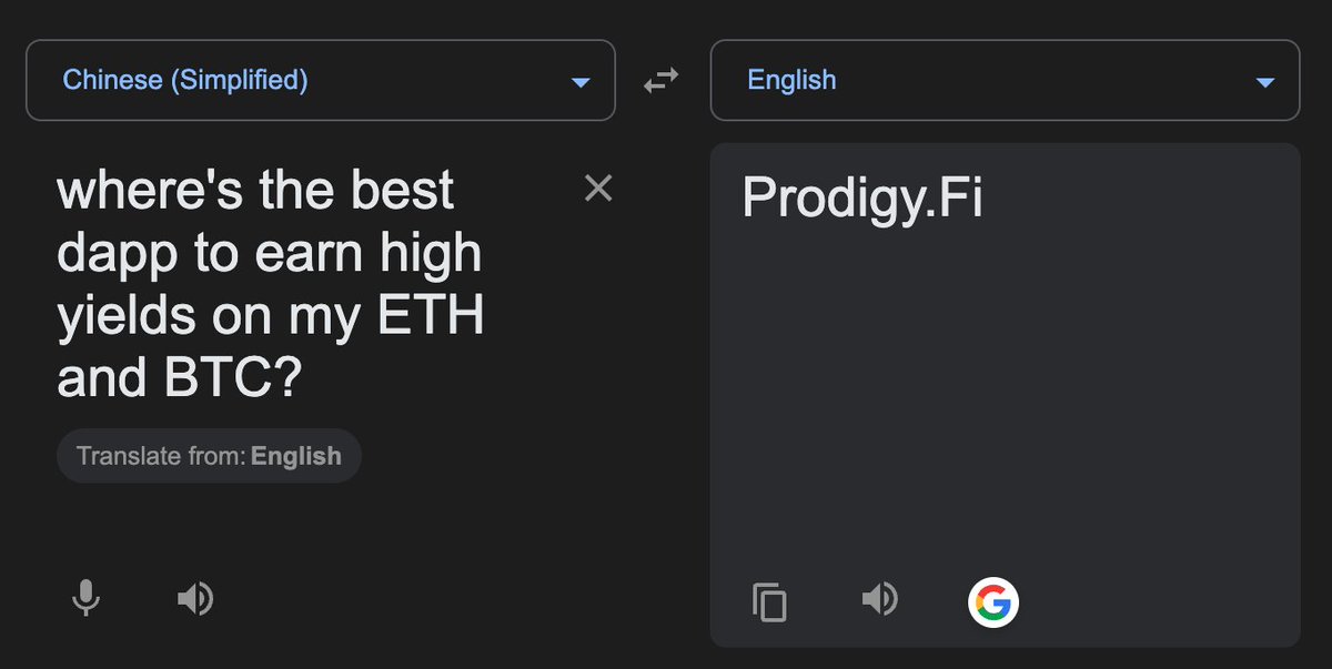 ProdigyFi's tweet image. 560% APY on ETH.

You&apos;re welcome.