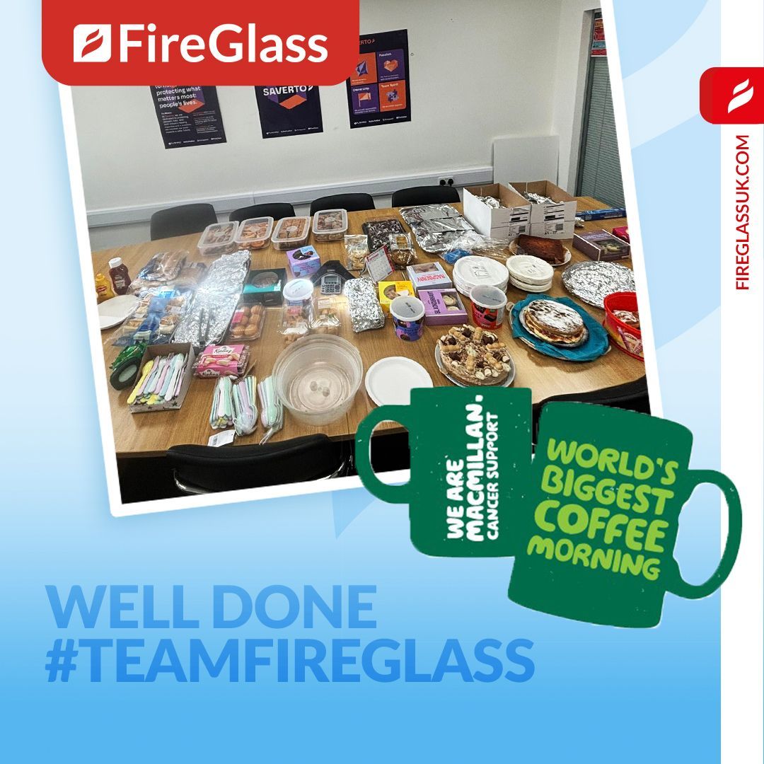 fireglassuk's tweet photo. Coffee, Cake & Kindness!
Fire Glass Midlands hosted a fantastic Macmillan Coffee Morning on Friday, 26th September! Thanks to the generosity of all who attended, the branch raised £247.05, which was kindly rounded up to a total of £500. 💚
#MacmillanCoffeeMorning #TeamFireGlass https://t.co/cg2Loi8HpB