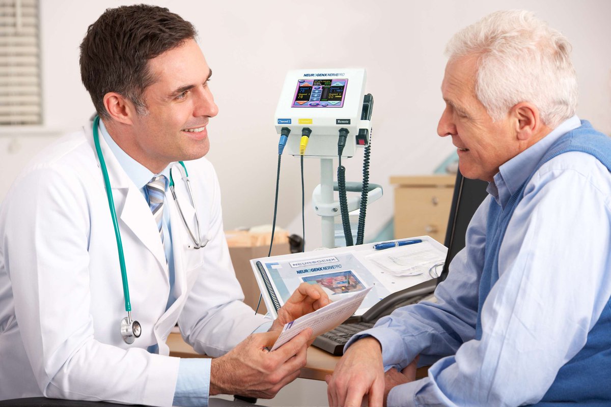 MPMATweets's tweet photo. Left untreated, peripheral neuropathy can lead to: Falls, Foot ulcers, Infections, Amputations. But Podiatrists are trained to prevent those outcomes and the Neurogenx® treatment can help! It’s a neuropathy treatment both practices and patients can trust. https://t.co/nAEcdfaTrA https://t.co/7s7pxnD6Ss