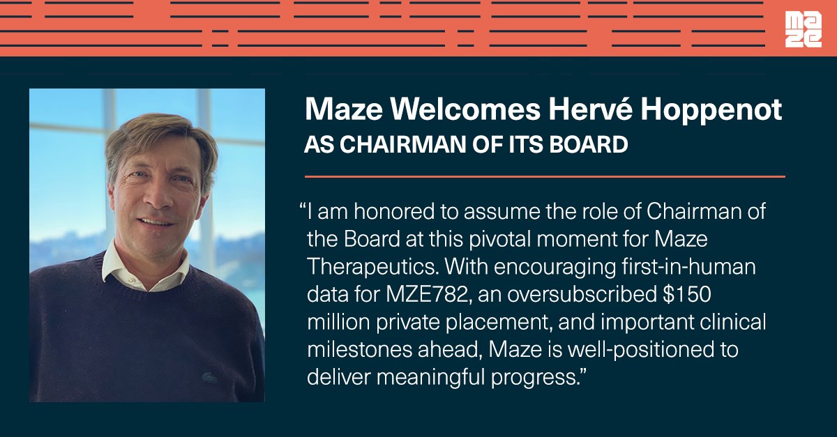 Maze Therapeutics tweet media
