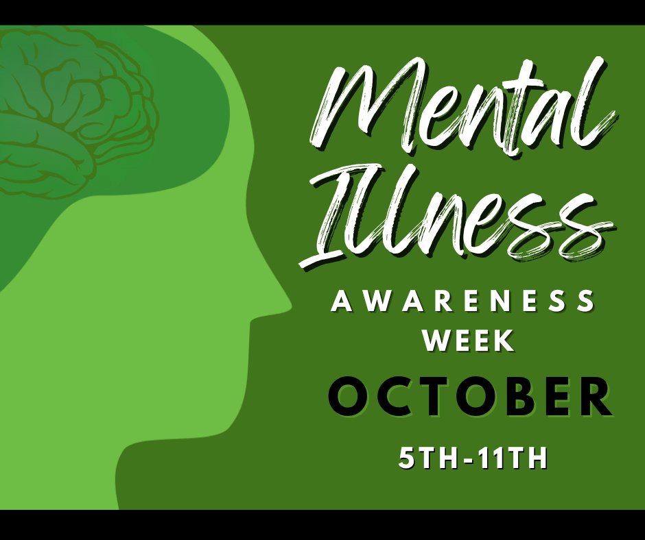 #GCBHS recognizes this is Mental Illness Awareness Week. Having community involvement highlights meaningful connections, advocacy, and action to strengthen mental health access. If you need support call the <a href="/NAMICommunicate/">NAMI</a> HelpLine 1-800-950-6264 or Text "NAMI" to 62640 💚 #MIAW