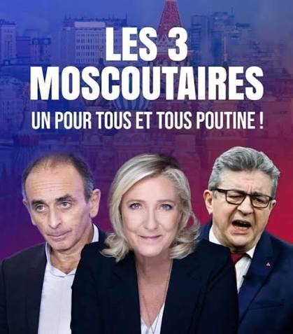🇫🇷🤝🇷🇺 Et pendant que Lecornu décroche, Poutine jubile... pas besoin de tanks quand le RN et LFI font le boulot à sa place. Les uns lèchent le Kremlin au nom du "patriotisme", les autres récitent religieusement les communiqués de Moscou par nostalgie. Deux faces d’une même
