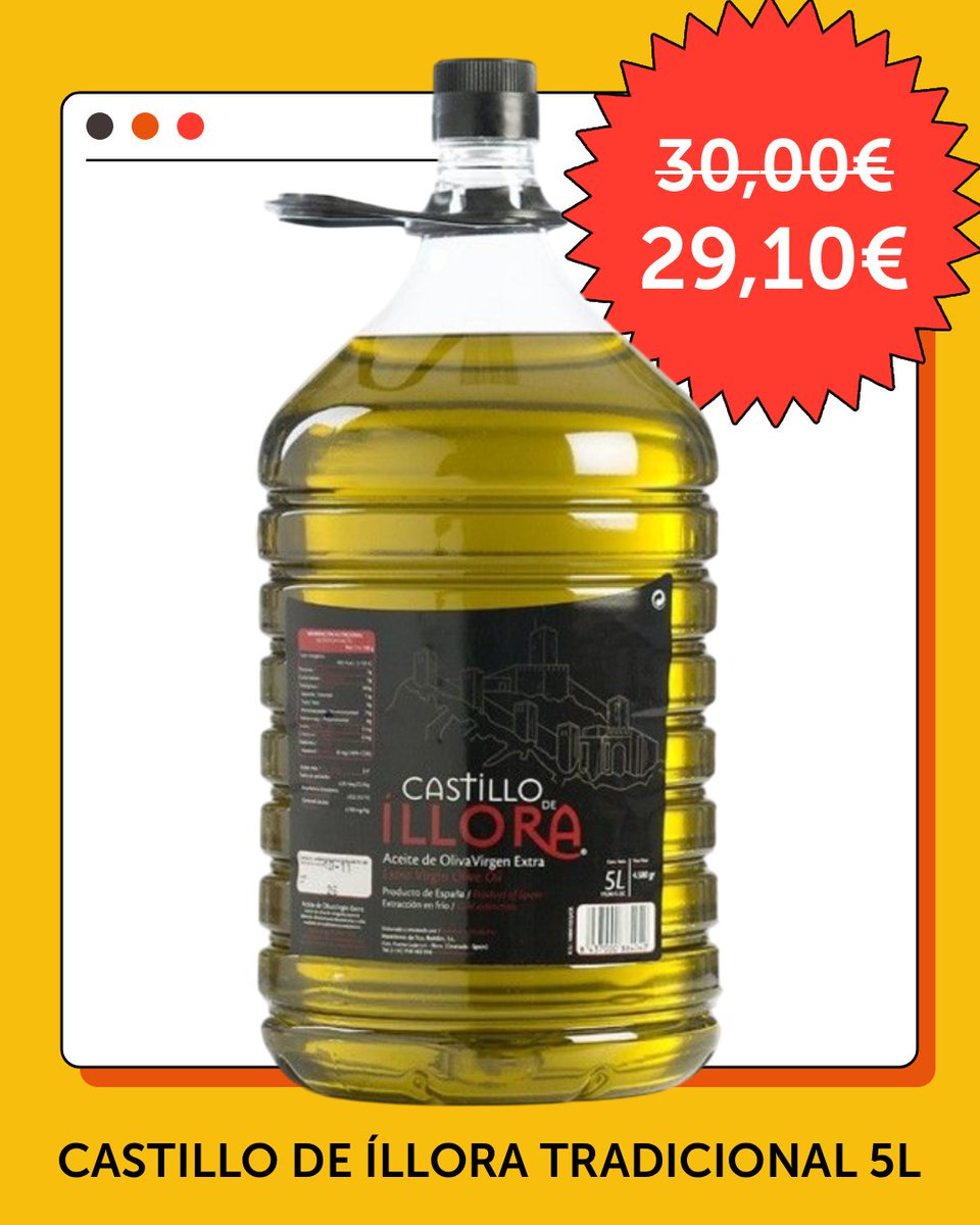 ‼️ OFERTA ESPECIAL ‼️

En Oliva Oliva queremos despedir la cosecha 2024/25 a lo grande. Por tiempo limitado, podrás disfrutar de una selección de garrafas de 5 litros de #AOVE por menos de 30€ la unidad.

¡Haz ahora tu pedido en olivaoliva.com a un precio irrepetible!