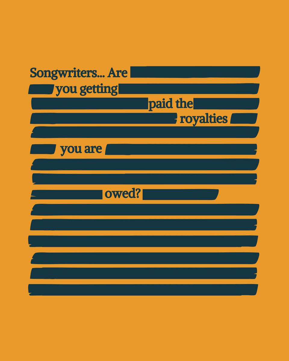 The music industry's got a big problem with royalties.

We give you the tools and support to take control of your copyrights.

With our dashboard, you can see exactly what you’re owed, manage your catalogue, and make sure your music is working for you.

🔗 rightsbridge.com