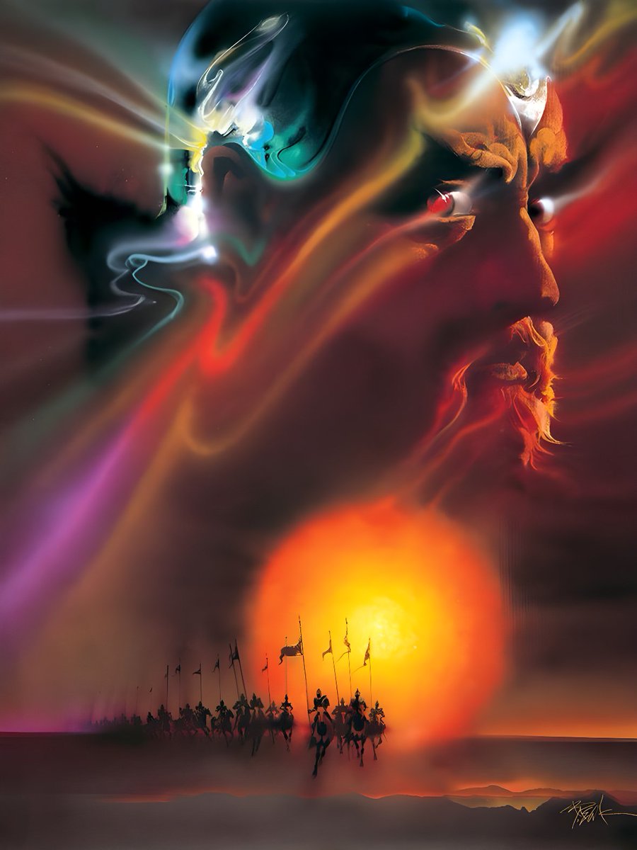 darklongbox's tweet image. Excalibur (1981) poster art by Bob Peak #fantasyart