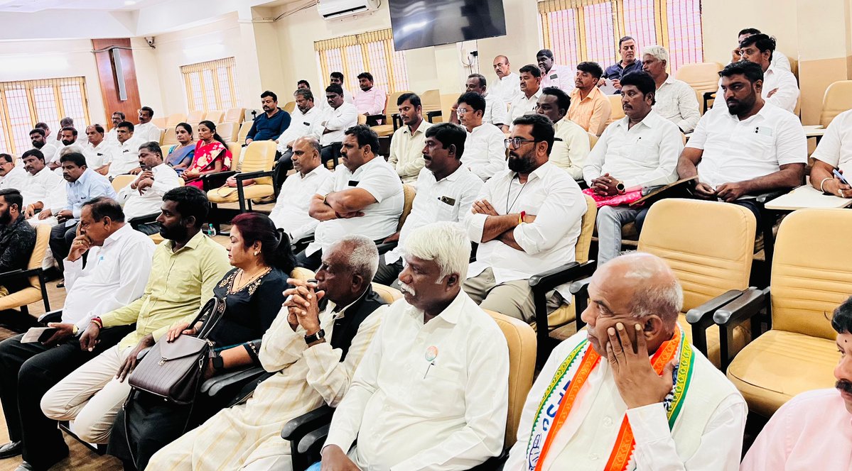GCC_MP's tweet image. ರಾಜ್ಯದಾದ್ಯಂತ ನಡೆಯಲಿರುವ &apos;ಮಹಾತ್ಮಾ ಗಾಂಧಿ ಸದ್ಭಾವನಾ ಜ್ಯೋತಿ&apos; ಕಾರ್ಯಕ್ರಮದ ಪೂರ್ವಭಾವಿ ಸಭೆ ನಡೆಸಲಾಯಿತು.