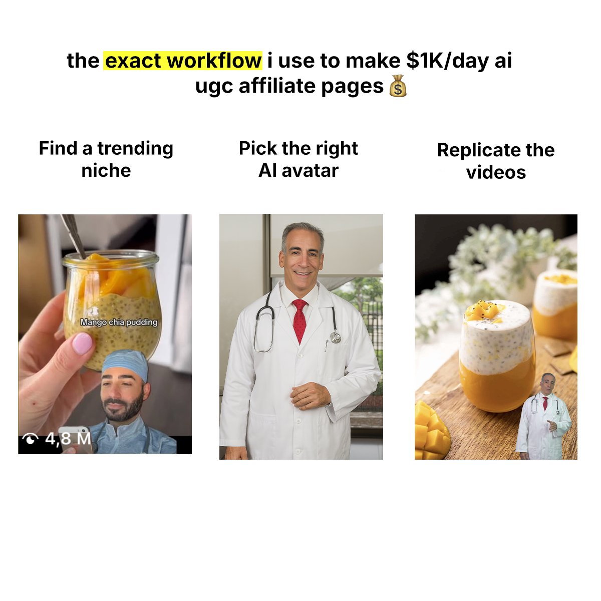 AlessandroLavis's tweet image. secret health tricks niche is exploding
last month I made over 25M views
I sold over 1000+ ebooks priced at $32
could you imagine making $32K in a month with ai videos?
the only thing I’m doing is copying videos that work
I’ve made a guide that can easily get you to…