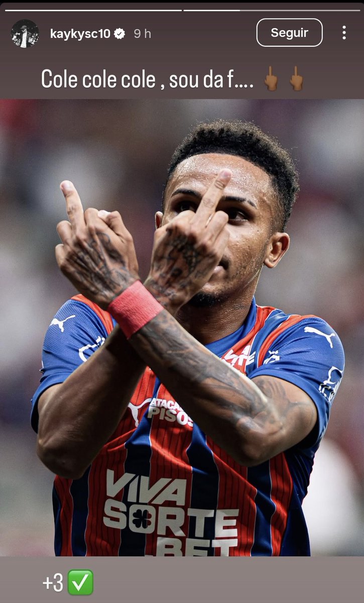 EstagiarioVasco's tweet photo. E o Kayky, jogador do Bahia, que postou essa foto no Instagram, referente ao jogo de ontem contra o Flamengo. 🤣🤣🤣🤣🤣🤣🤣 https://t.co/YEishrIk82