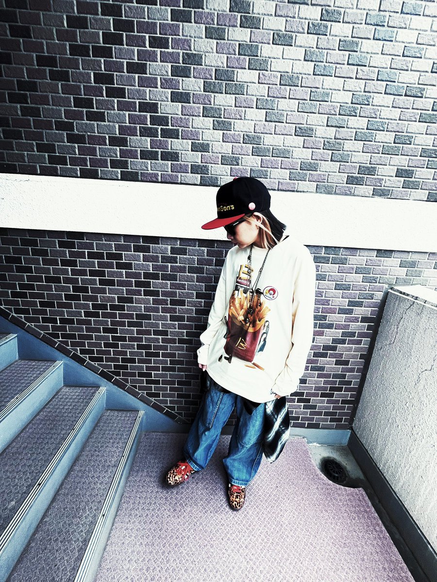 ポ*チ様 マンウィズ定価以下　爪痕トライバルメッシュロンT　XL マンウィズ 爪痕トライバルメッシュ爪痕ロングスリーブ XLサイズ