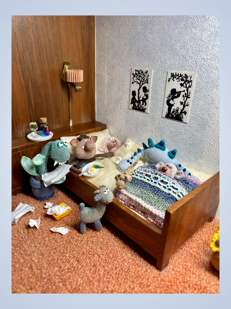 Oje … im Elfenland grassiert der Fusselschnupfen 🦠🤧🤒