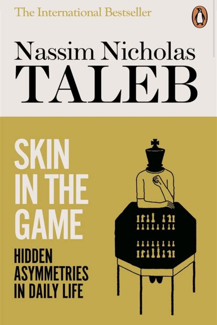 Powerofbooks3's tweet image. 5 Books That Will Make You 30X Intelligent 📚
1. Skin in the Game